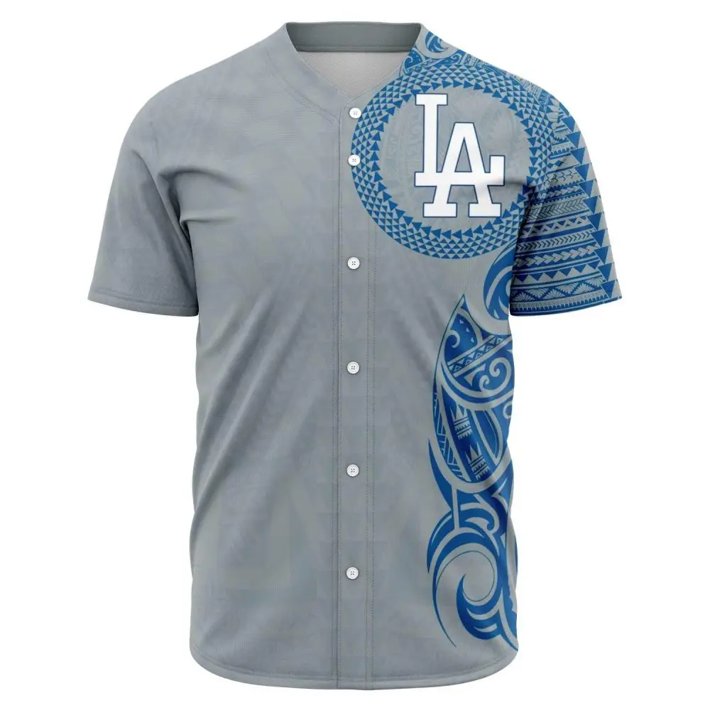 Los Angeles Dodgers Tribal Storm Baseball Jersey