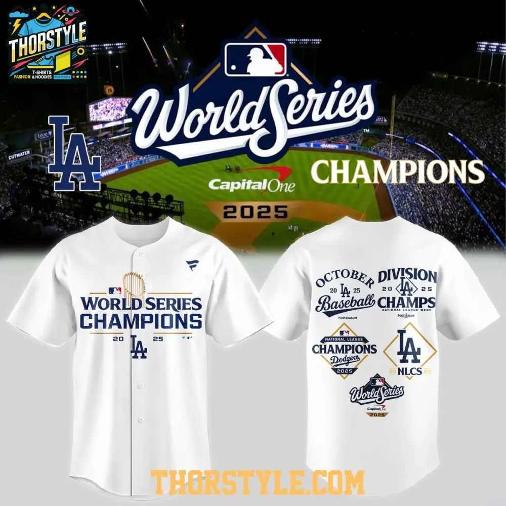 Los Angeles Dodgers World Series Los Doyers 2025 Baseball Jersey