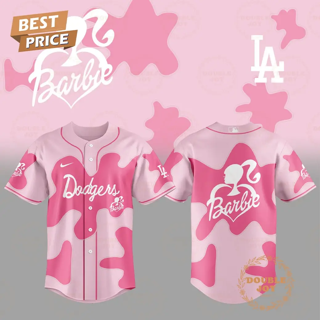 Los Angeles Dodgers x Barbie Game Limited Pink Edition 2025 Baseball Jersey
