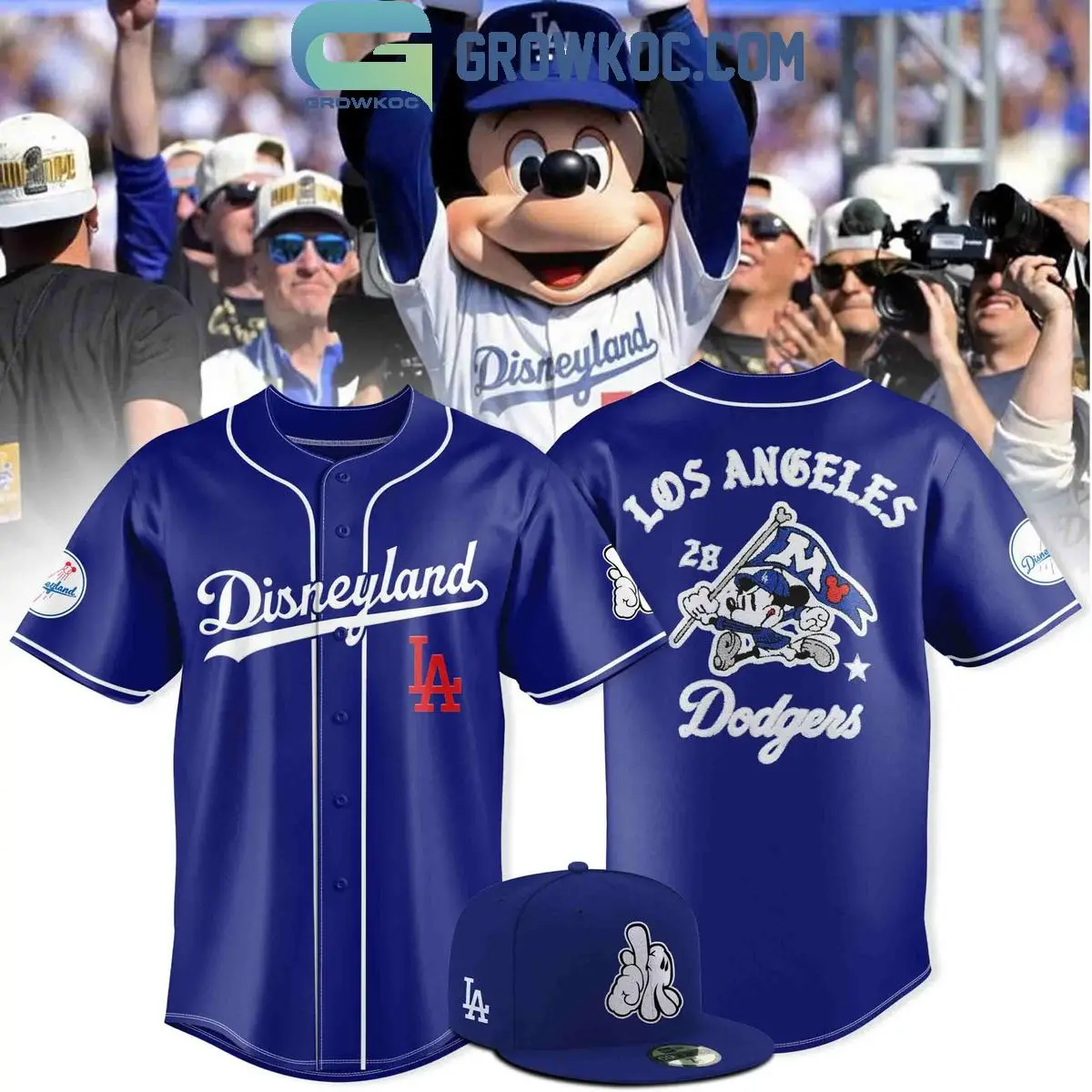 Los Angeles Dodgers x Disneyland Mickey Jersey