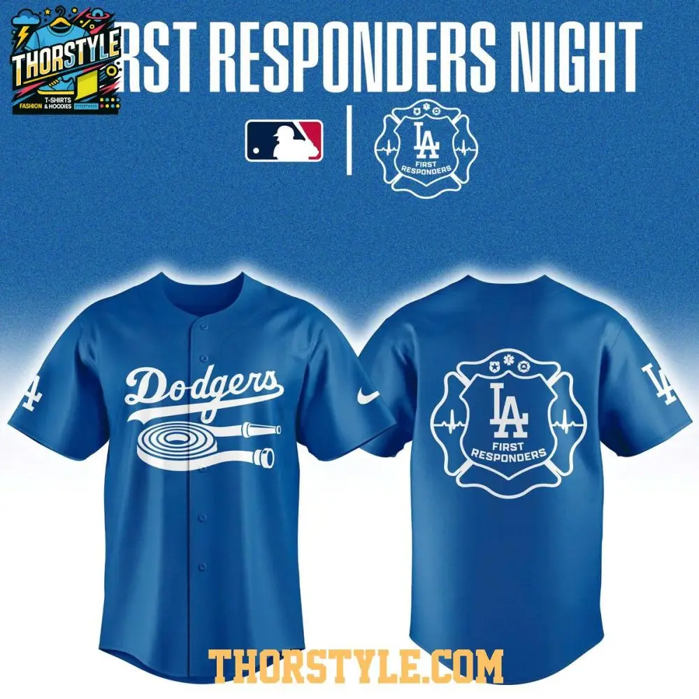 Los Angeles Dodgers X First Responders 2026 Night Baseball Jersey