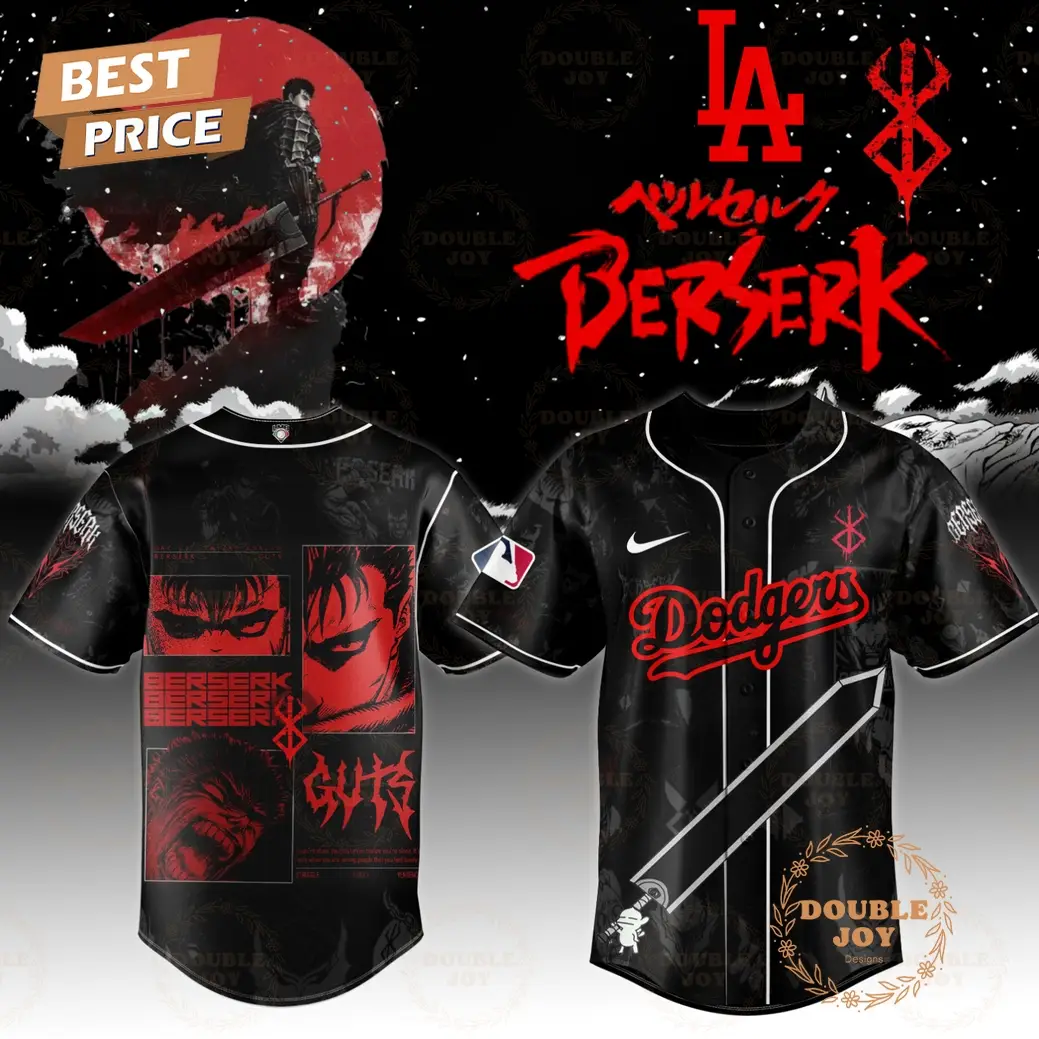 Los Angeles Dodgers x Guts Limited Edition 2025 Baseball Jersey