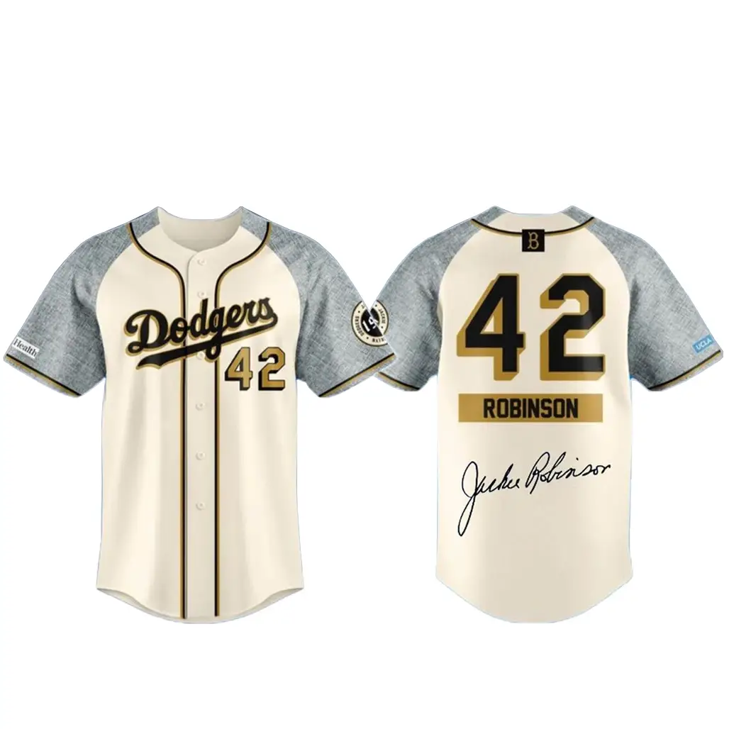Los Angeles Dodgers x Jackie Robinson Day 2026 Baseball Jersey - Tazila
