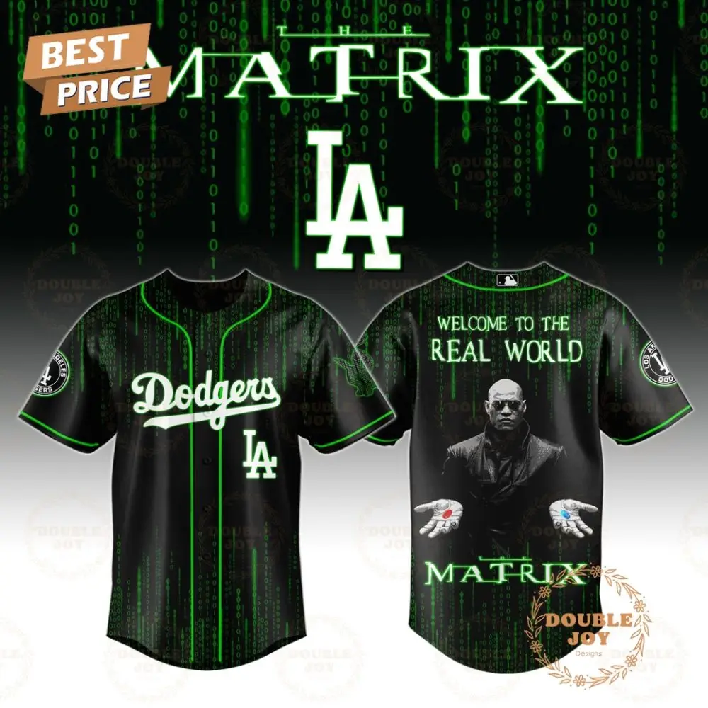 Los Angeles Dodgers X Matrix "Welcome To The Real World" 2025 Special Edition Baseball Jersey