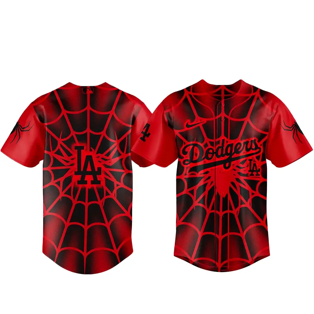 Los Angeles Dodgers x Spider-Man Brand New Day 2026 Baseball Jersey - Tazila