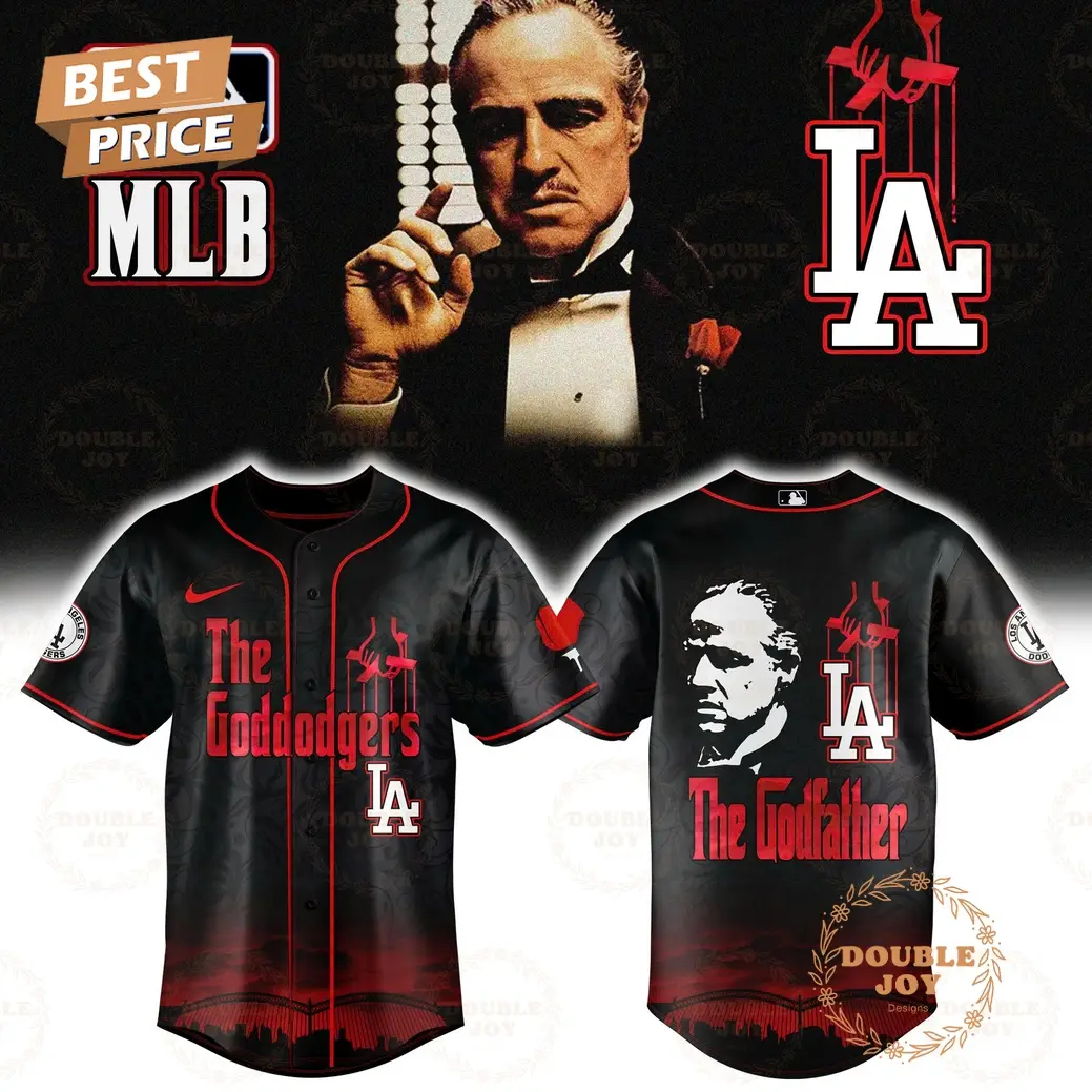 Los Angeles Dodgers x The Godfather 2025 Special Edition Baseball Jersey