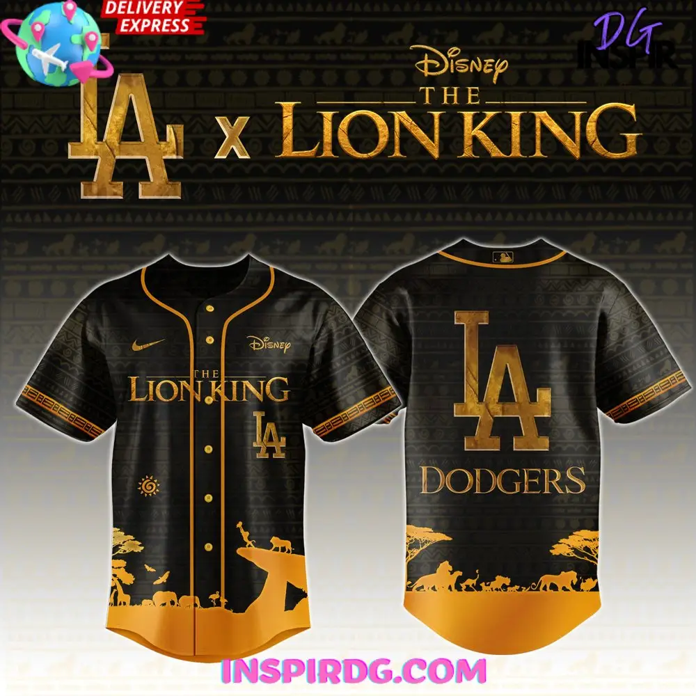 Los Angeles Dodgers X The Lion King Limited Baseball Jersey