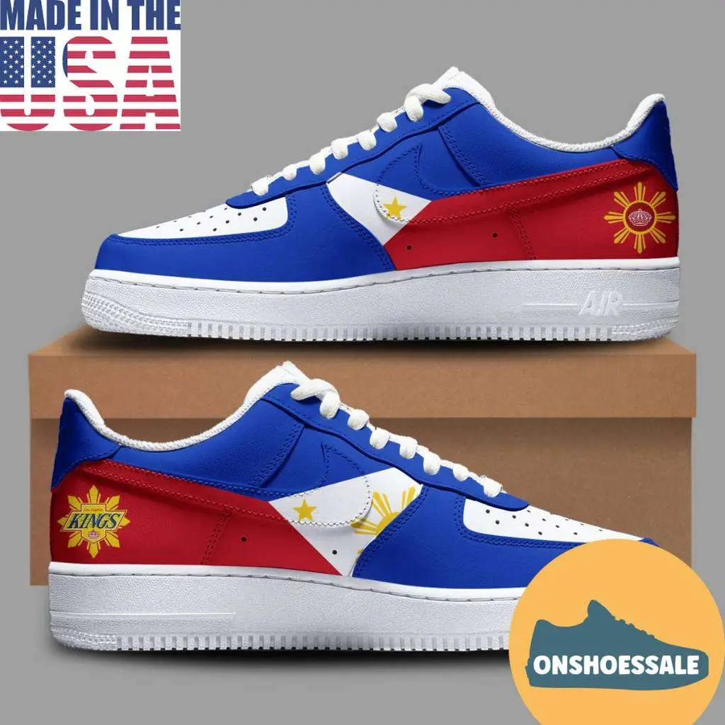 Los Angeles Kings Filipino Heritage Air Force 1 Shoes, Gifts for Fans - Best Gift Shoes