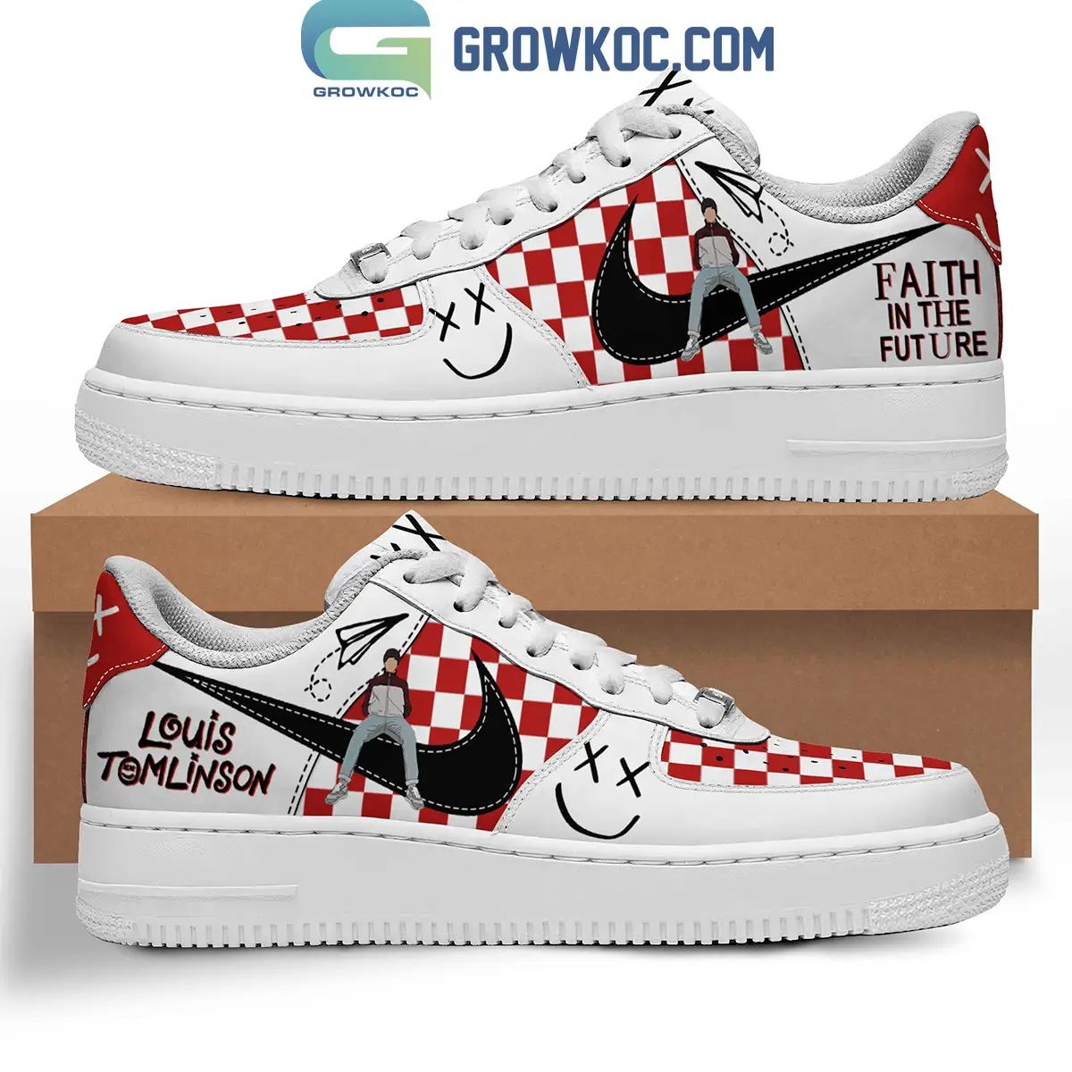 Louis Tomlinson Faith In The Future Air Force 1 Shoes