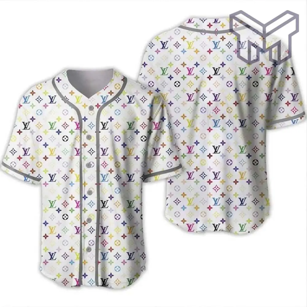 Louis Vuitton Baseball Jersey Shirt Lv Luxury Clothing Clothes Sport For Men Women Hot