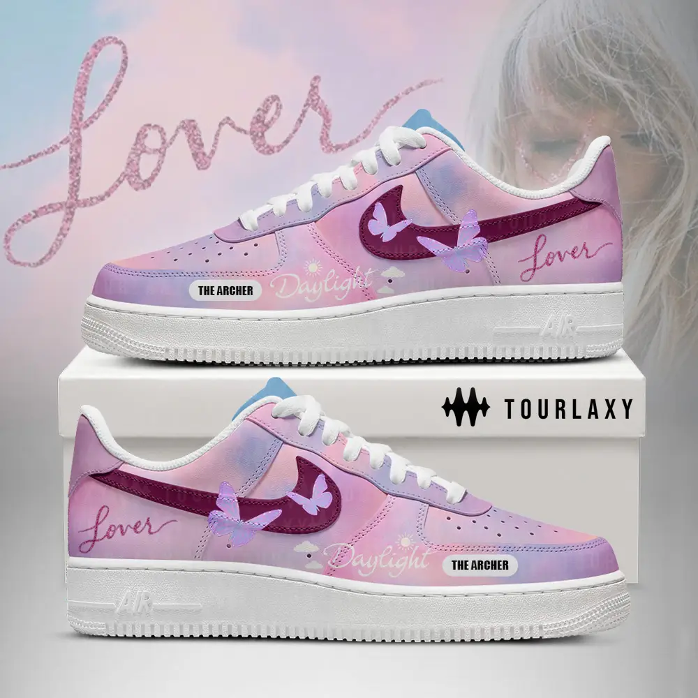 Lover Taylor Swift Albums Air Force 1 Shoes 