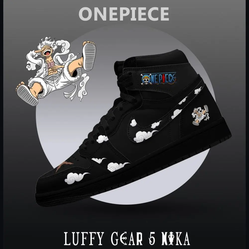Luffy Gear 5 Nika V.2 One Piece J1 High Top Shoes