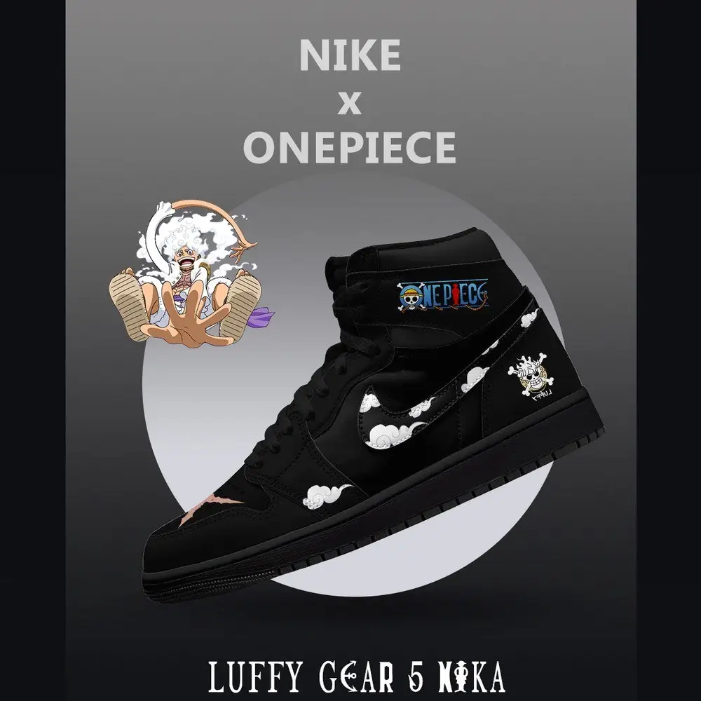 Luffy Gear 5 Nika V.3 One Piece Limited High Top Shoes