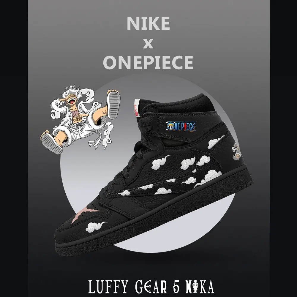 Luffy Gear 5 Nika V.4 One Piece Limited High Top Shoes