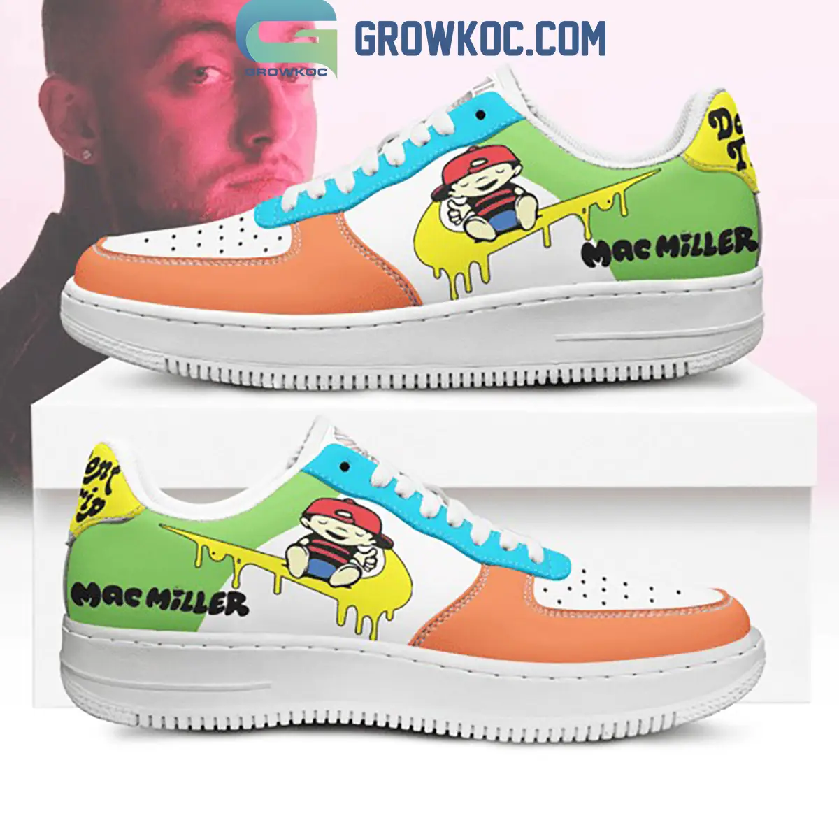 Mac Miller My Favorite Part Fan Air Force 1 Shoes