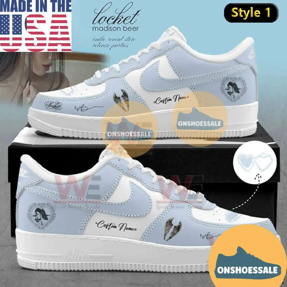 Madison Beer Locket 2026 Signature Air Force 1 Shoes - Best Gift Shoes