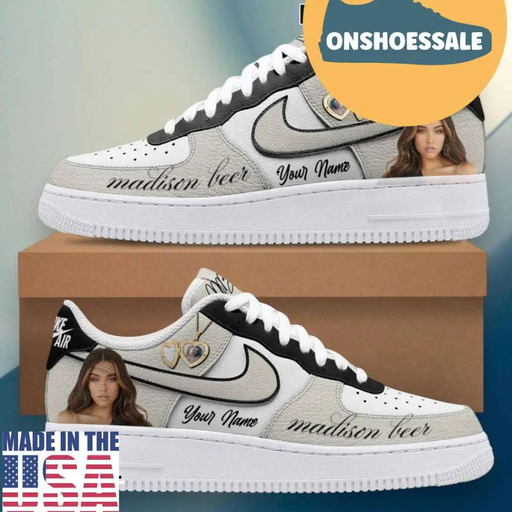 Madison Beer Premium Air Force 1 Shoes, Gift For Fans - Best Gift Shoes