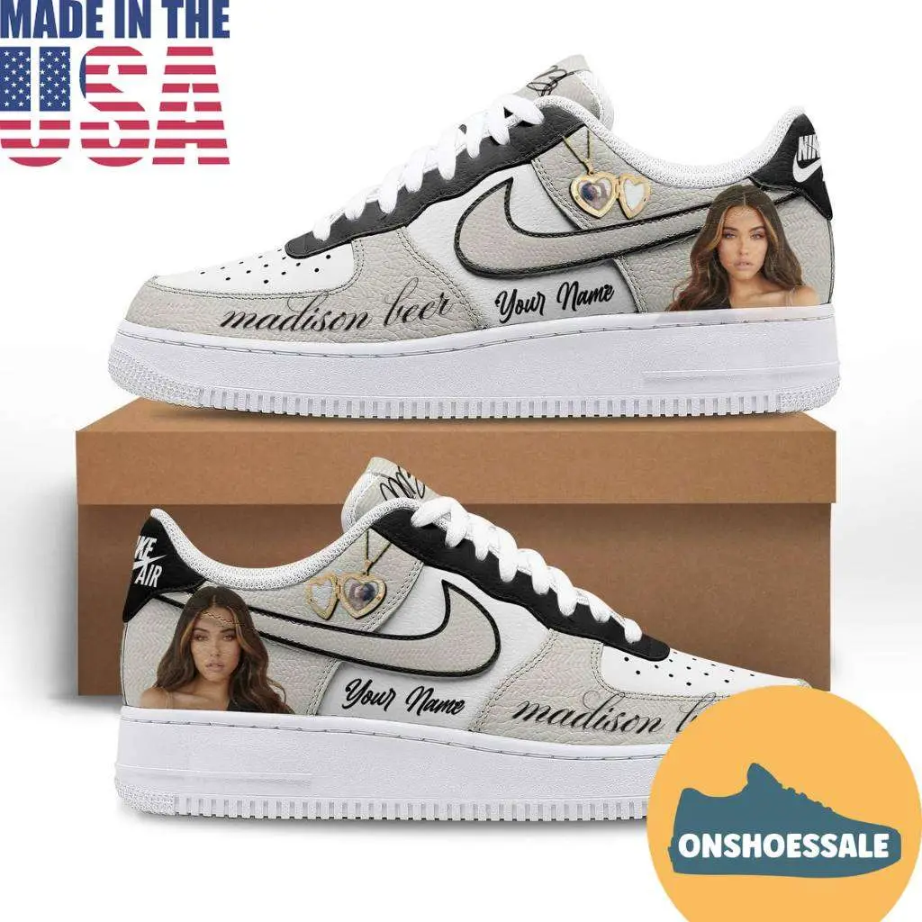 Madison Beer The Locket Tour 2026 Air Force 1 Shoes, Gifts for Fans - Best Gift Shoes Madison Beer The Locket Tour 2026 Air Force 1 Shoes, Gifts for Fans - Best Gift Shoes - Image 1