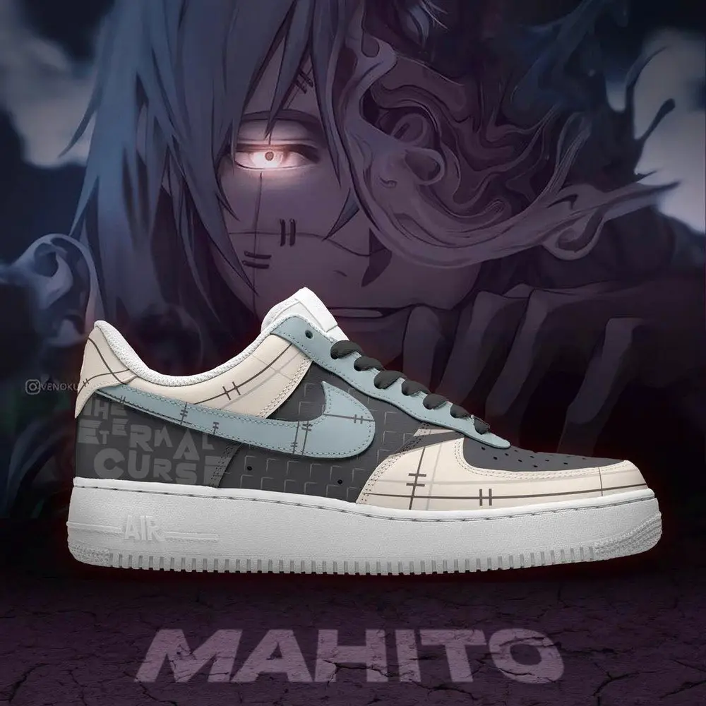 Mahito Jujutsu Kaisen AF1 Shoes