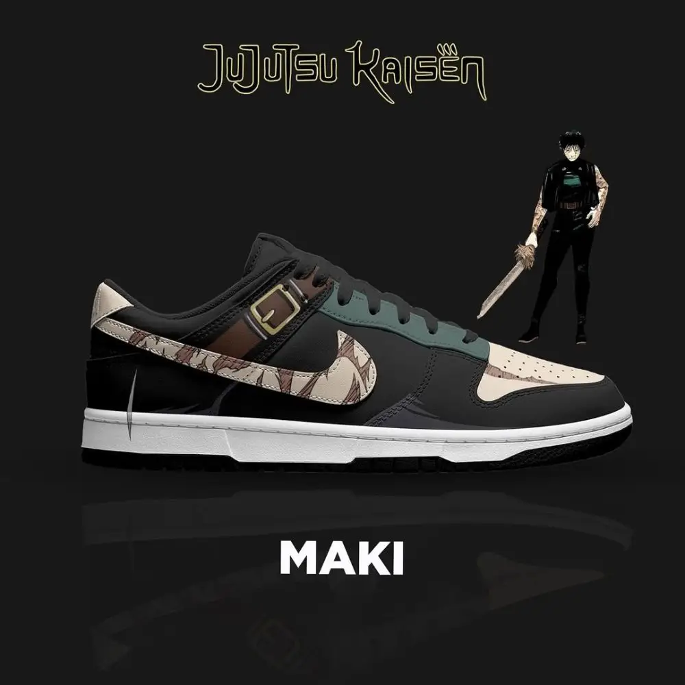Maki V.2 Jujutsu Kaisen Special Low Top Shoes