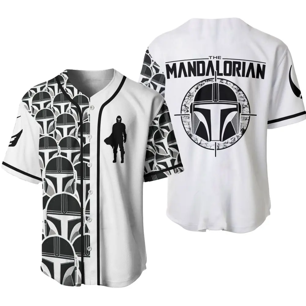 Mandalorian Baseball Jersey - Iconic Design, Premium Quality, Perfect Gift For Fans!