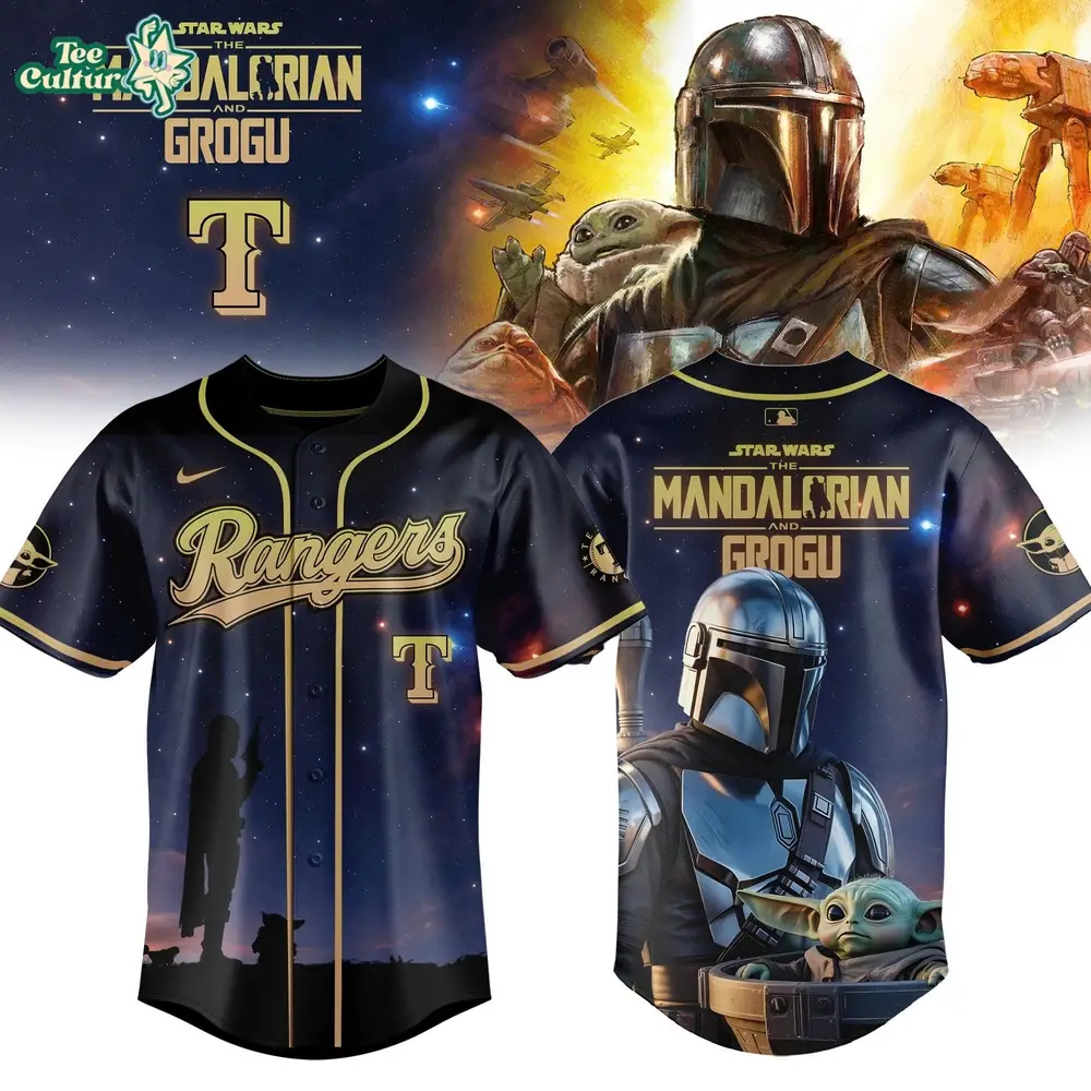 Mandalorian Grogu, Star Wars Jersey, Rangers Jersey