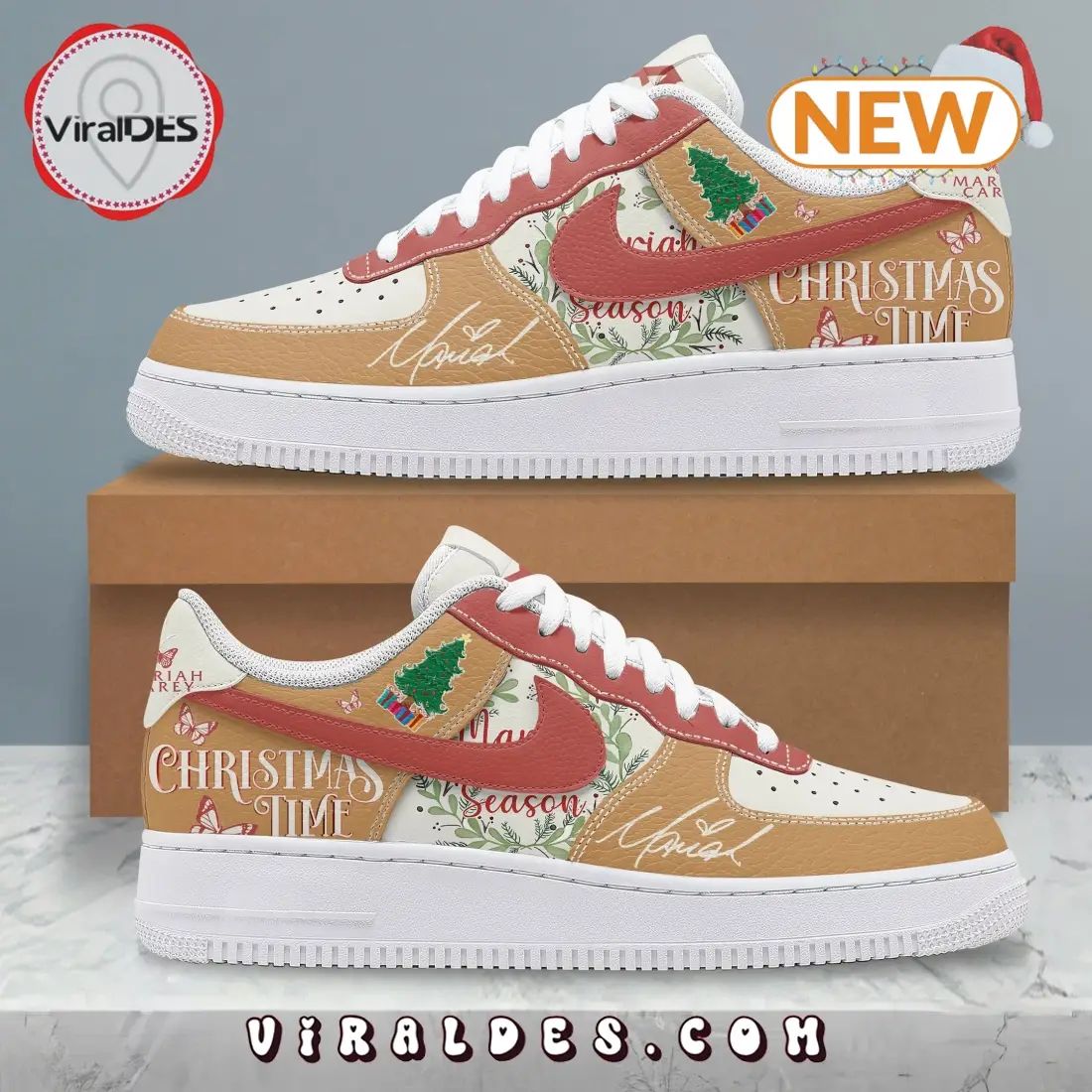 Mariah Carey 2024 Christmas Air Force 1
