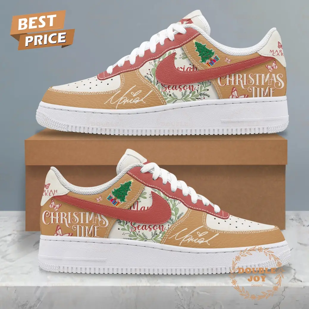 Mariah Carey Marry Season Christmas Time Air Force 1 Sneakers