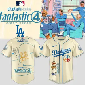 Marvel X Dodgers Fantastic 4 Jersey – Limited Edition Collectible Sportswear Marvel X Dodgers Fantastic 4 Jersey – Limited Edition Collectible Sportswear - Image 1