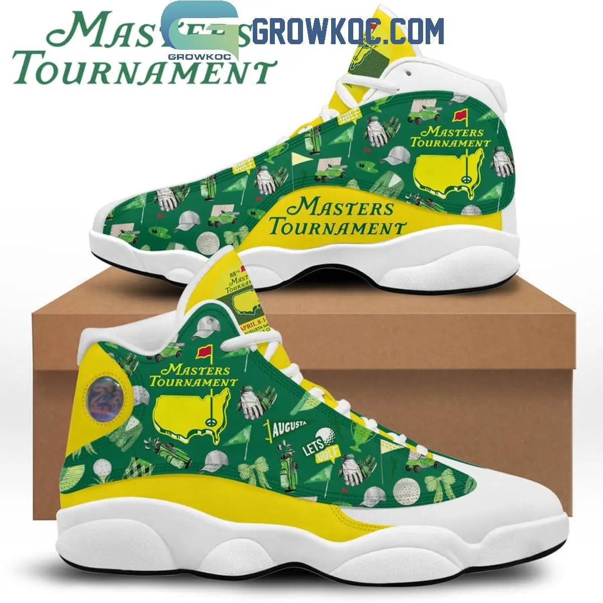 Master Tournament Golf Lovers Fan Air Jordan 13 Shoes