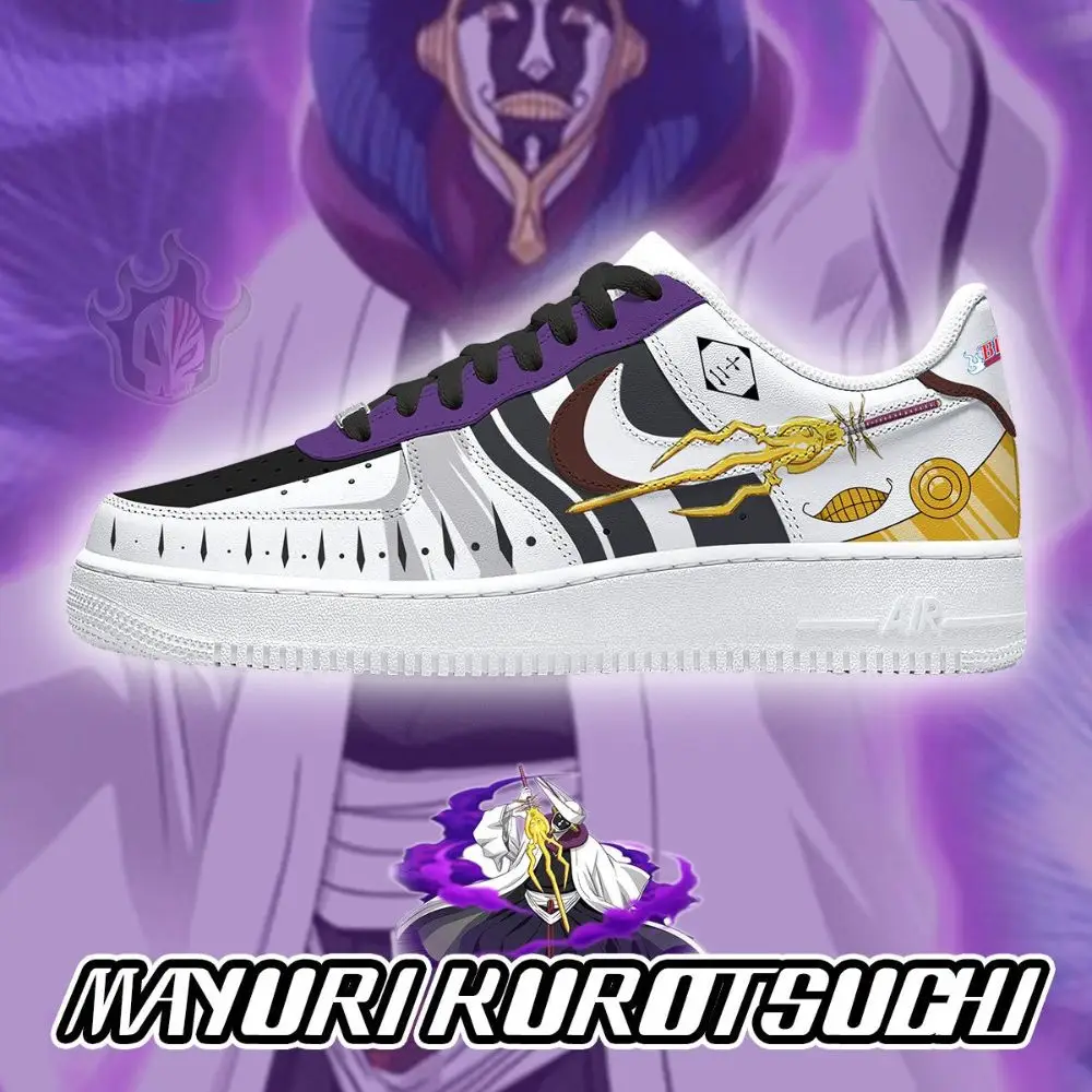 Mayuri Kurotsuchi Bleach AF1 Shoes