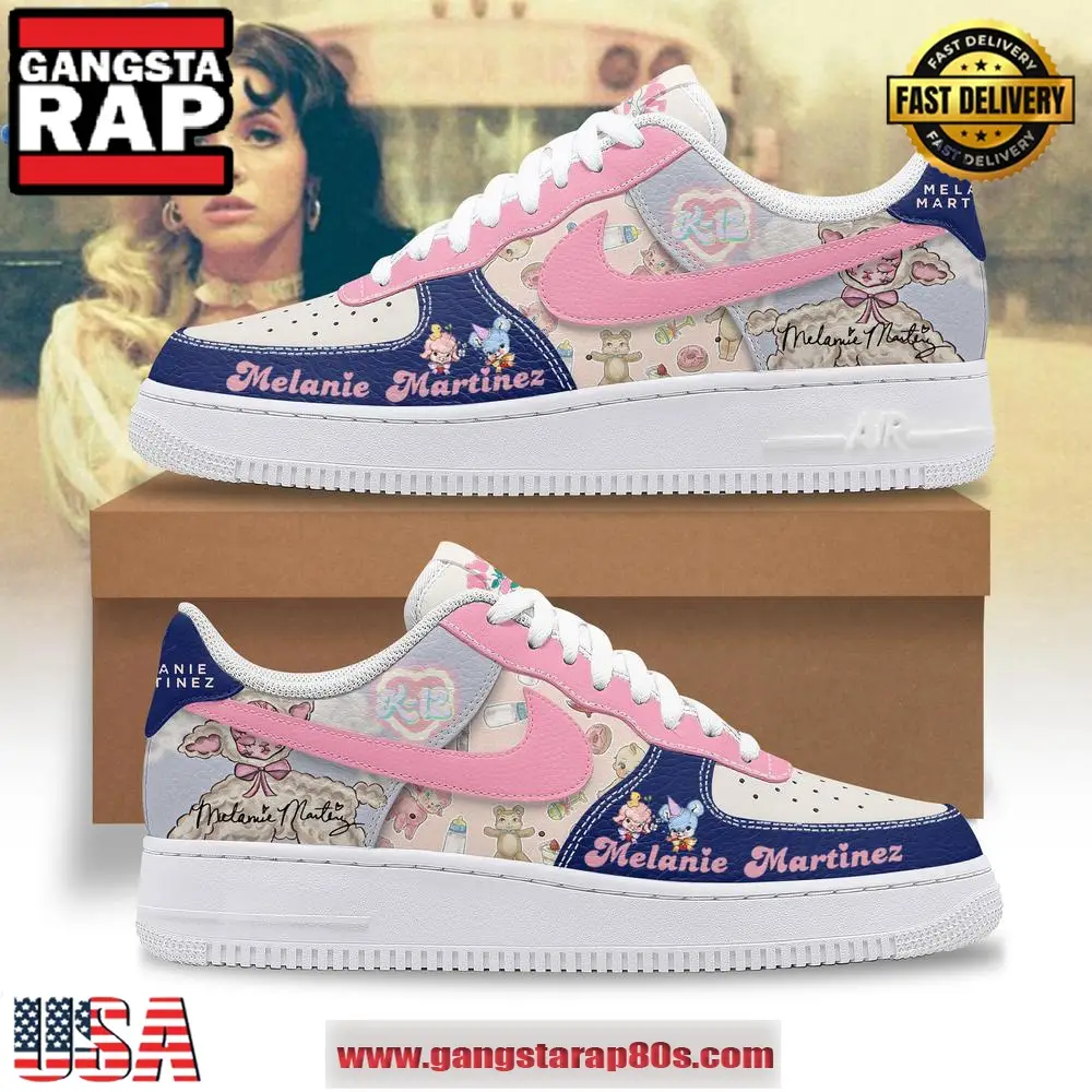 Melanie Martinez Strawberry Shortcake Air Force 1 Running Sneakers Shoes Melanie Martinez Strawberry Shortcake Air Force 1 Running Sneakers Shoes - Image 1