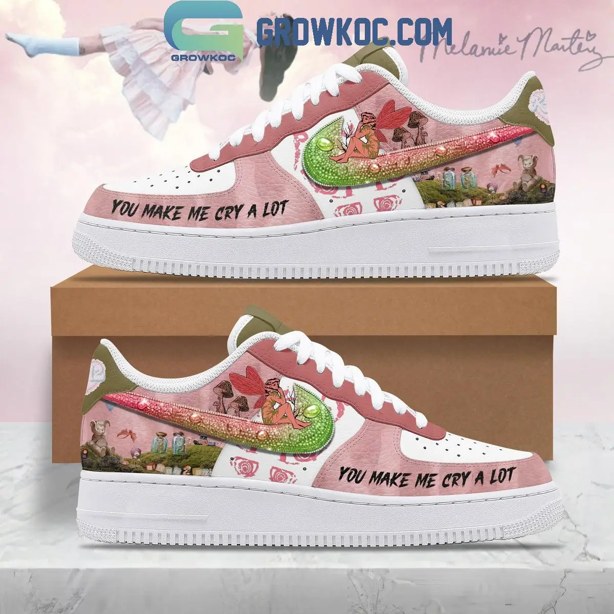 Melanie Martinez You Make Me Cry A Lot Air Force 1 Shoes