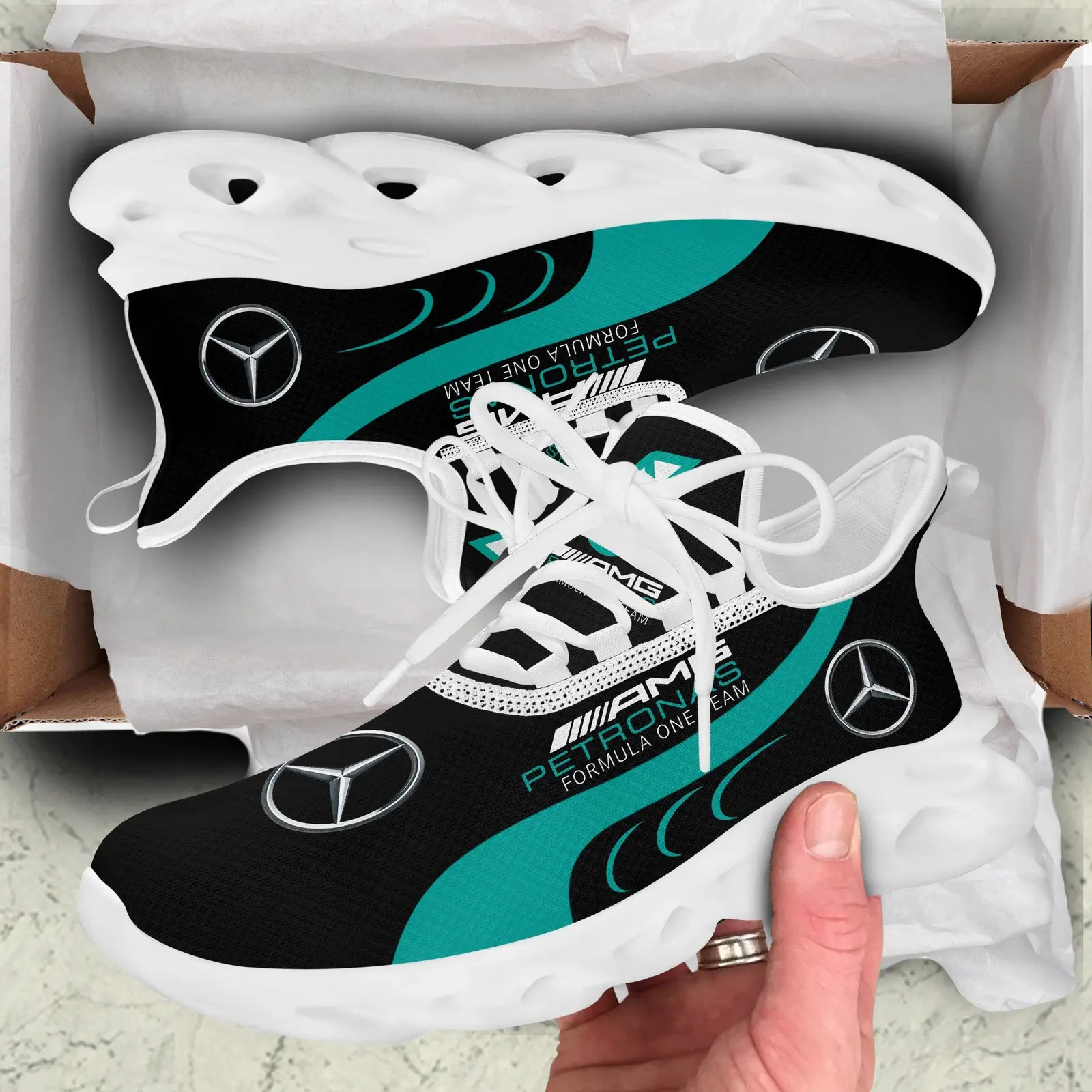 Mercedes 100th Anniversary 1926-2026 Sneaker AMG Performance Shoes Gift For Father's Day