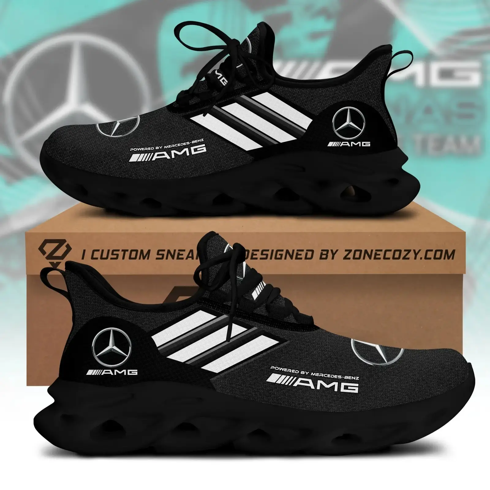 Mercedes 100th Anniversary Yezy Shoes 1926 2026 Merchandise Best Gift Ideas