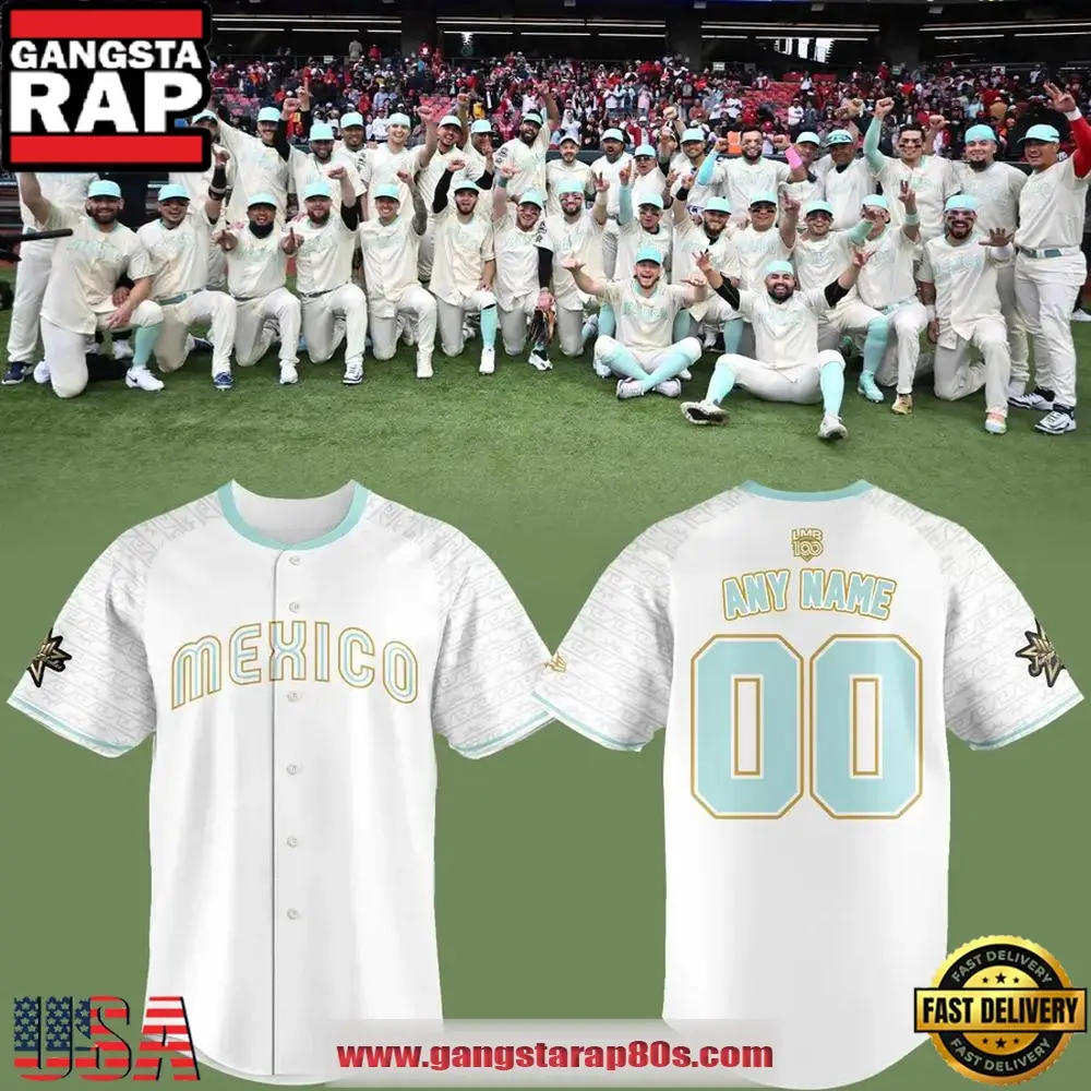 Mexico National Team League All-Star Game 2025 Special Edition Custom Baseball Jersey