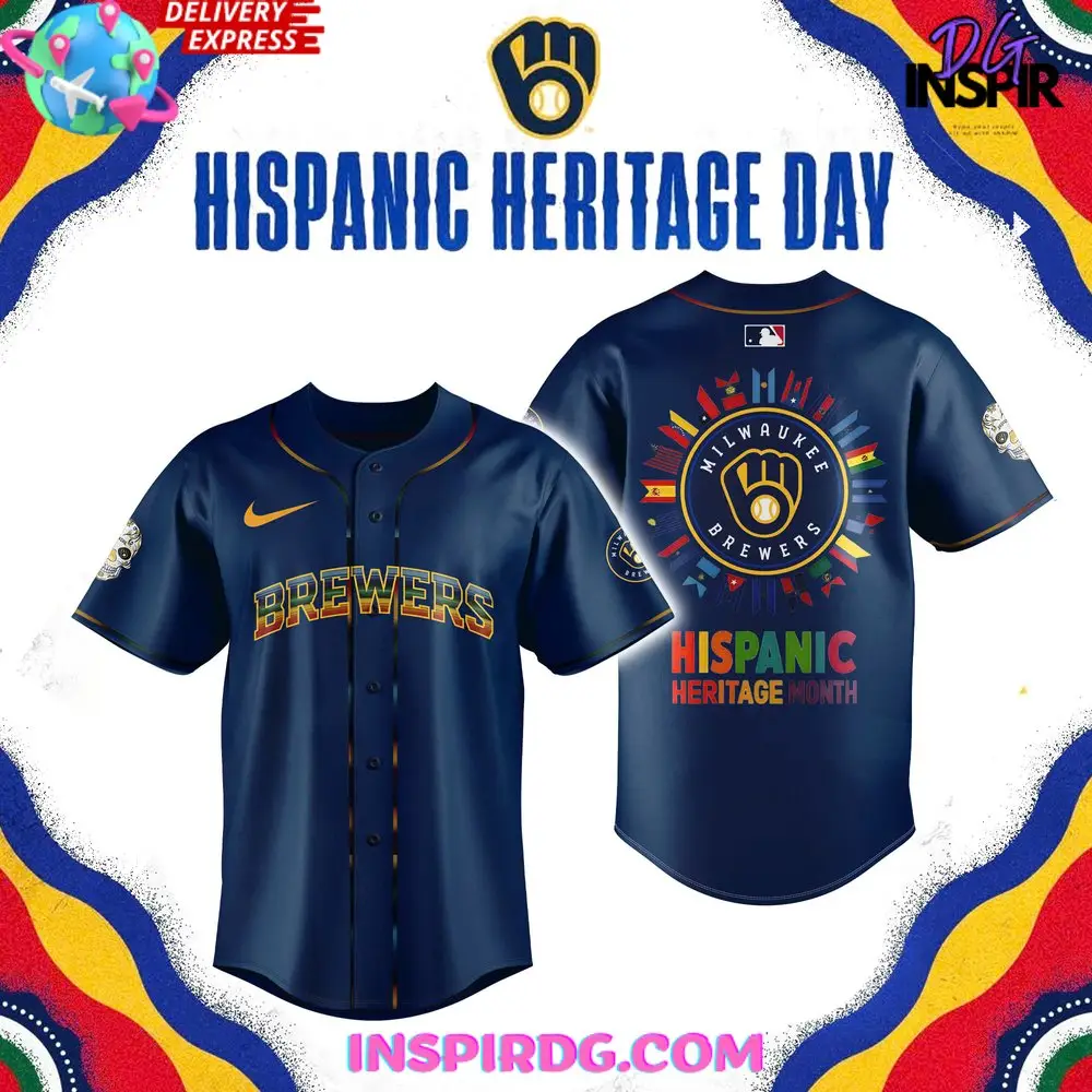 Milwaukee Brewers Hispanic Heritage Day Special Baseball Jersey