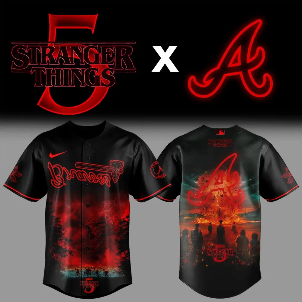 Milwaukee Brewers Mlb X Stranger Things Tentacles Custom Baseball Jersey