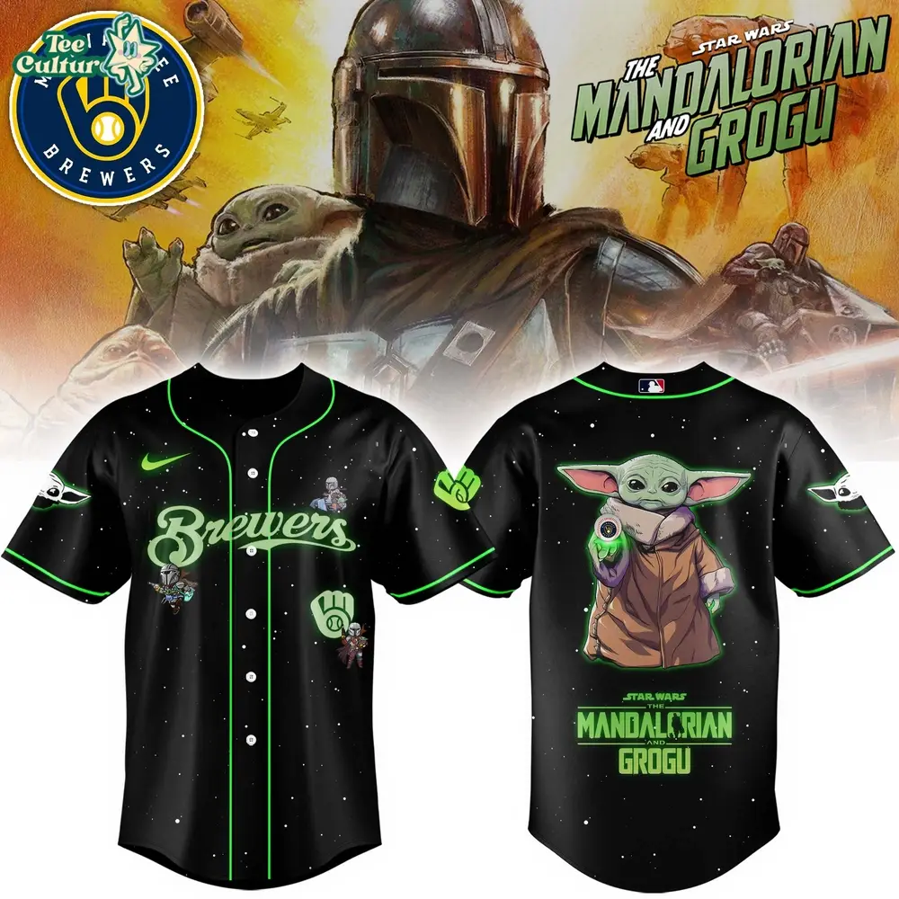 Milwaukee Brewers x The Mandalorian & Grogu Limited MLB Fan Jersey