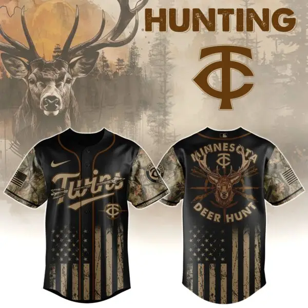 Minnesota Deer Hunt Camo Jersey - Perfect Gift For Hunters & Outdoor Enthusiasts