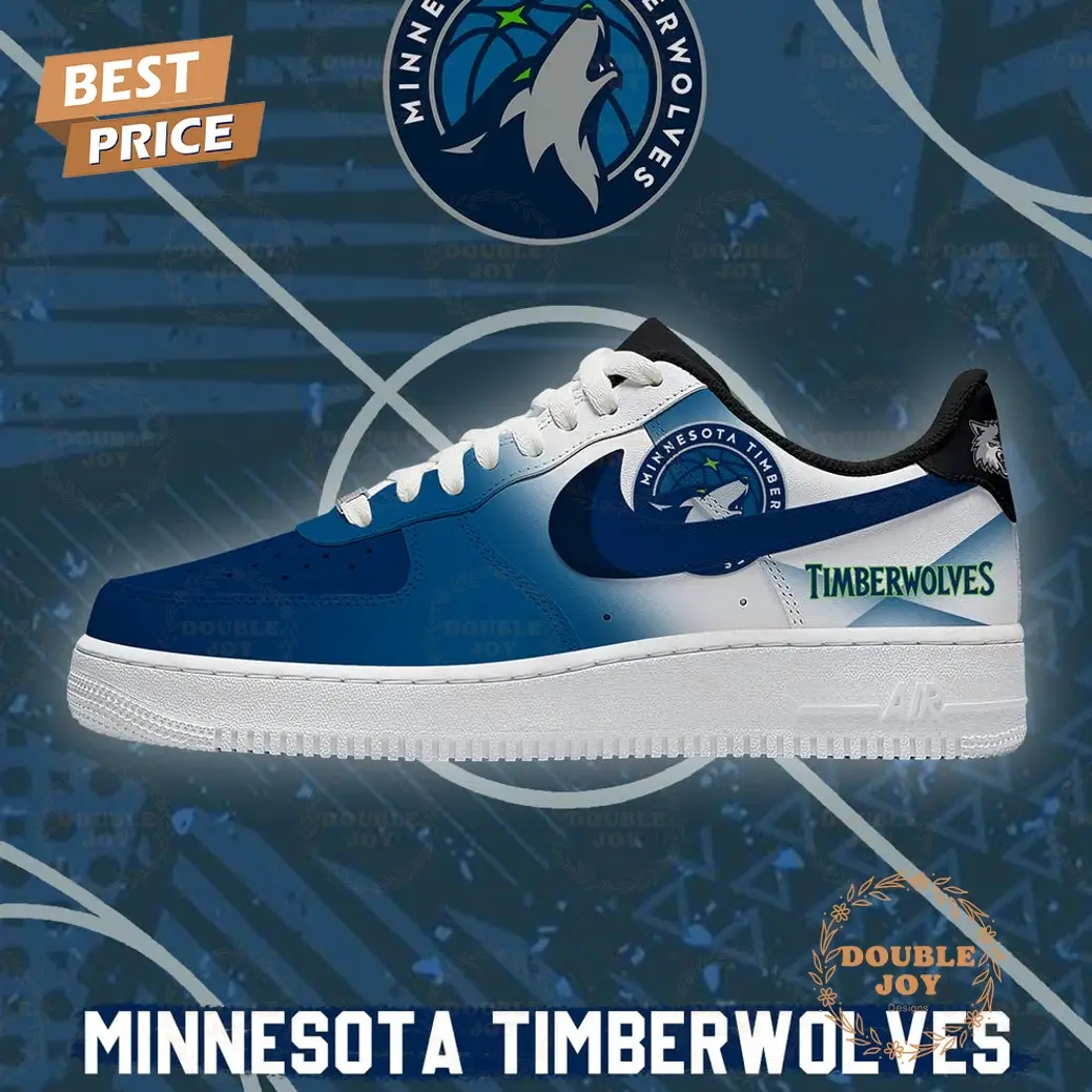 Minnesota Timberwolves City Edition 2025 Air Force 1 Sneakers