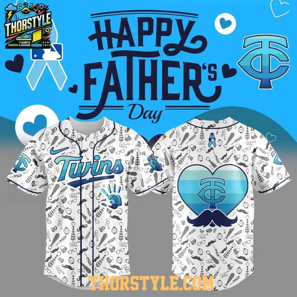 Minnesota Twins Happy Father’S Day 2025 Family Baseball Jersey