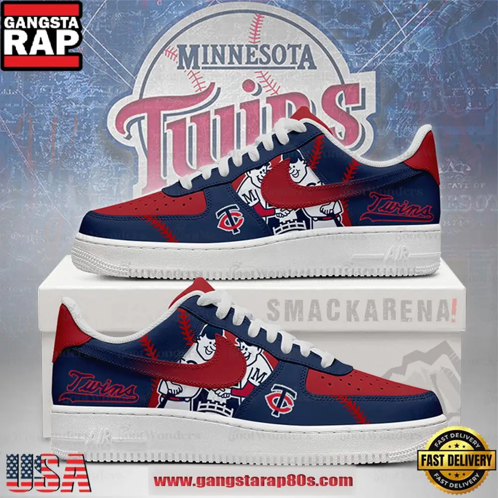 Minnesota Twins MLB Trending Sneakers Air Force 1 Low Top Shoes