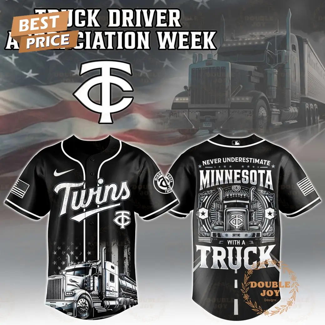 Minnesota Twins Truck Driver Appreciation Week 2025 Limited Edition Baseball Jersey