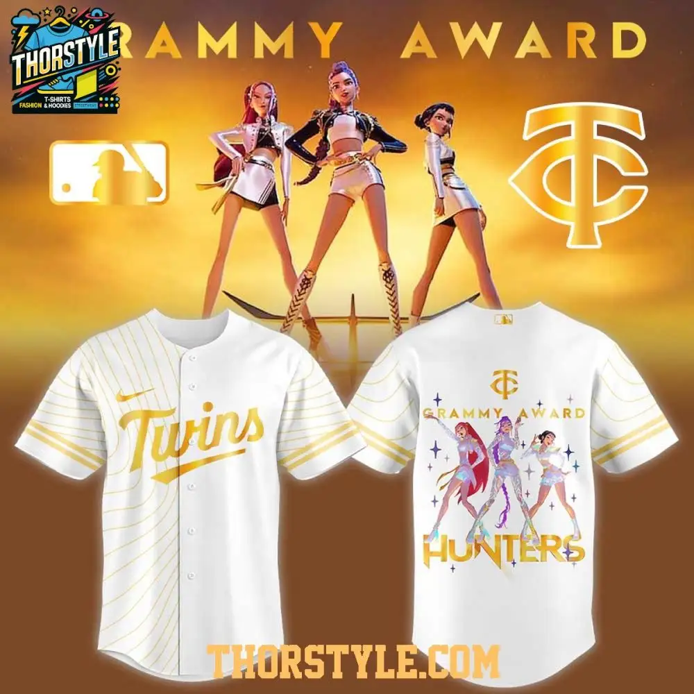 Minnesota Twins X Kpop Demon Hunters 2026 Grammys Personalized Baseball Jersey