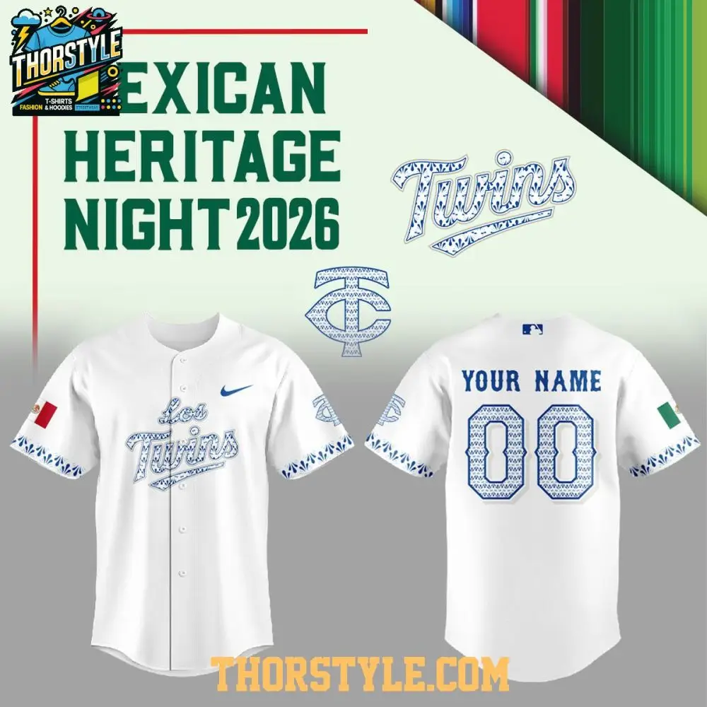 Minnesota Twins X Mexican Heritage Night 2026 Los Twins Baseball Jersey