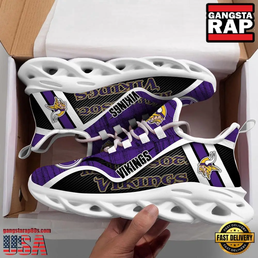 Minnesota Vikings NFL Clunky Max Soul Shoes Gift For Fans