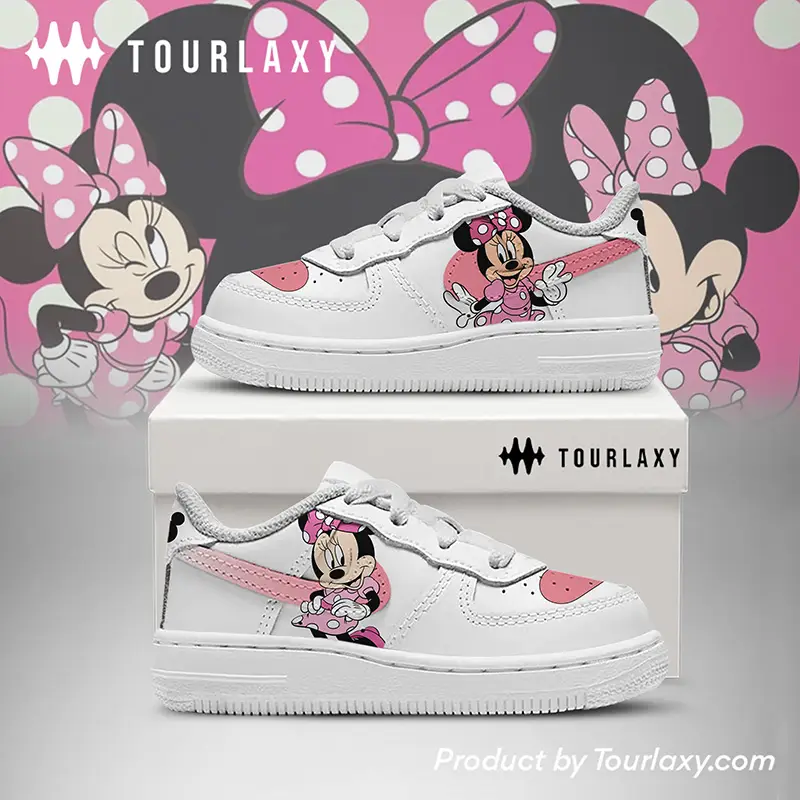 Minnie 1 Mickey Mouse Air Force 1 Shoes, Disney Gift Christmas 