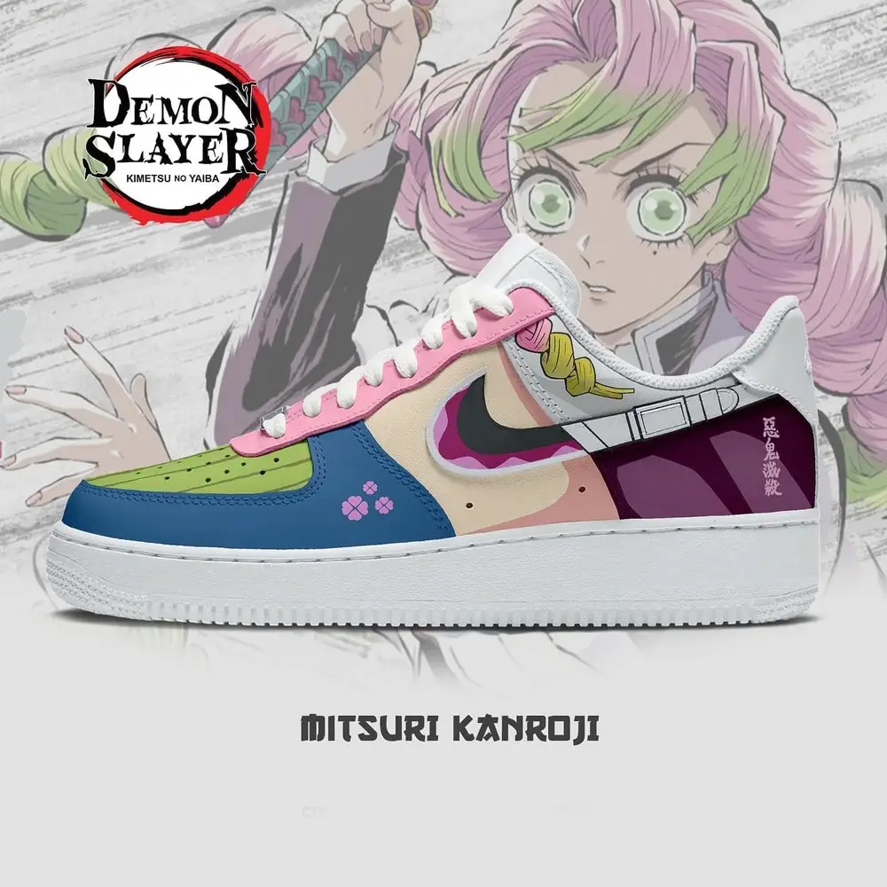 Mitsuri Kanroji Demon Slayer NAF Shoes