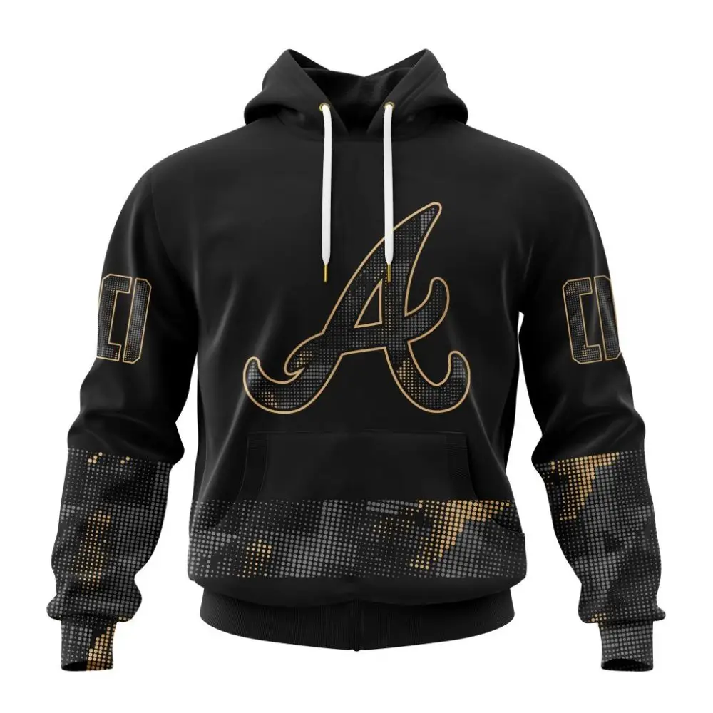 Mlb Atlanta Braves Special Armed Forces Day Custom Baseball Jersey
